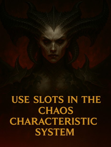 How to Use Slots in the Chaos Characteristic System