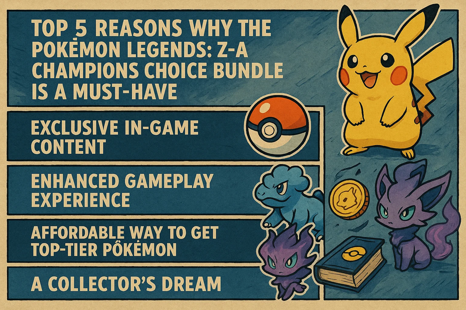 Top 5 Reasons Why the Pokémon Legends: Z-A Champions Choice Bundle is a Must-Have