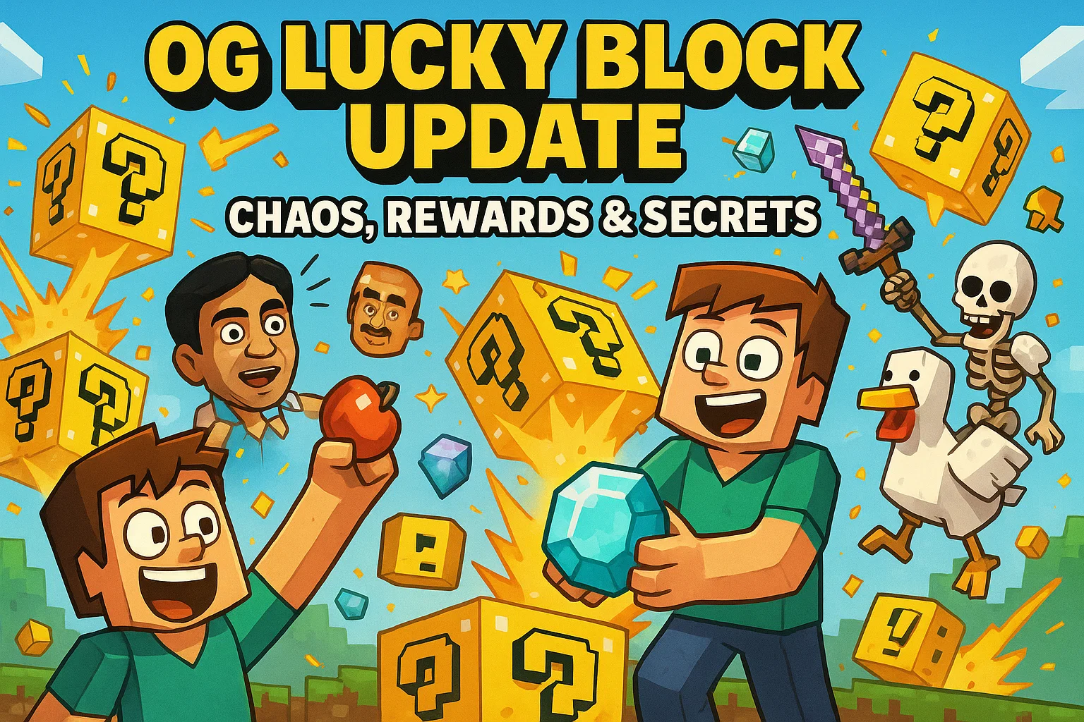 Exploring the OG Lucky Block Update: A Deep Dive into the Craziest Custom Items Yet