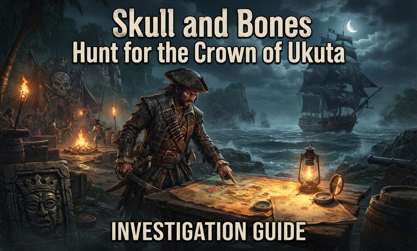 Skull and Bones Hunt for the Crown of Ukuta Investigation Guide